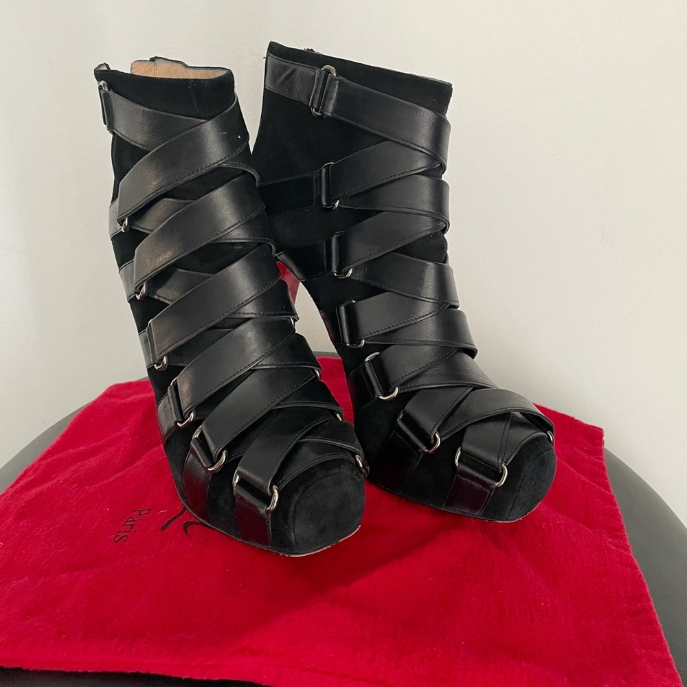 Authentic Christian Louboutin bootie